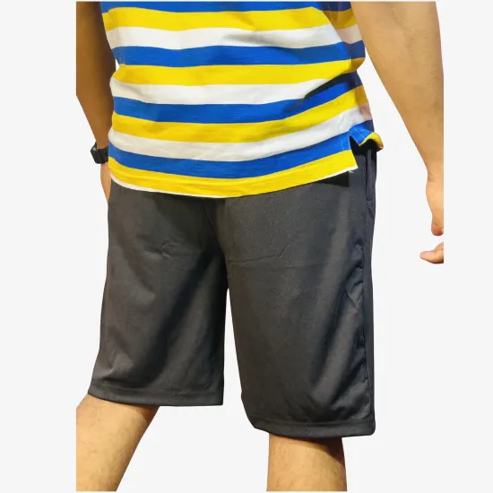 Men's Mint Green Textured Casual Shorts | Soft Comfort Fit